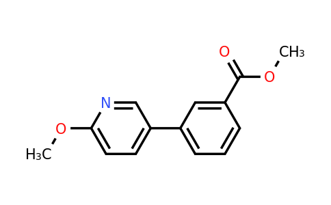 CAS 893736-60-2 | Methyl 3-(6-methoxypyridin-3-yl)benzoate