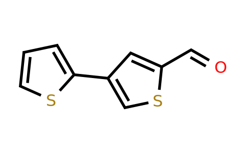 CAS 893736-91-9 | 4-(Thiophen-2-yl)thiophene-2-carbaldehyde
