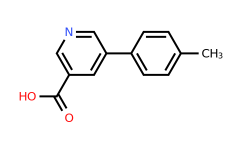 CAS 893737-23-0 | 5-P-Tolylnicotinic acid