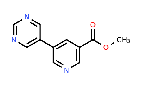 CAS 893740-21-1 | Methyl 5-(pyrimidin-5-yl)nicotinate