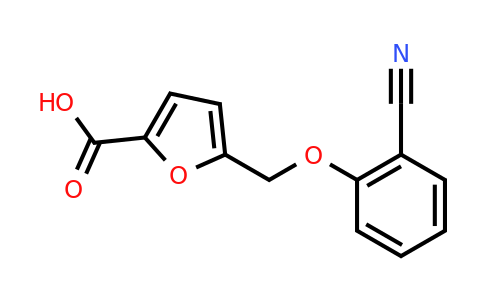 CAS 893743-98-1 | 5-(2-Cyanophenoxymethyl)furan-2-carboxylic acid