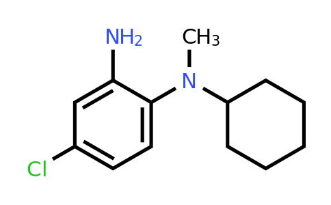 CAS 893751-59-2 | 4-Chloro-N1-cyclohexyl-N1-methylbenzene-1,2-diamine