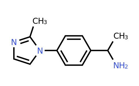 CAS 893751-83-2 | 1-[4-(2-methyl-1H-imidazol-1-yl)phenyl]ethan-1-amine