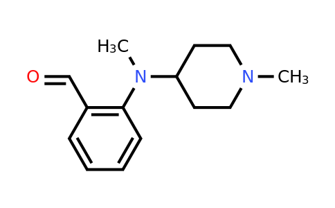 CAS 893752-68-6 | 2-[Methyl(1-methylpiperidin-4-yl)amino]benzaldehyde