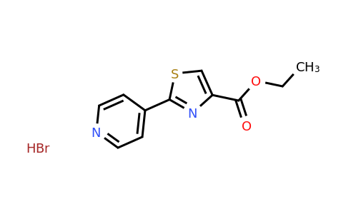 CAS 89401-56-9 | ethyl 2-(pyridin-4-yl)-1,3-thiazole-4-carboxylate hydrobromide