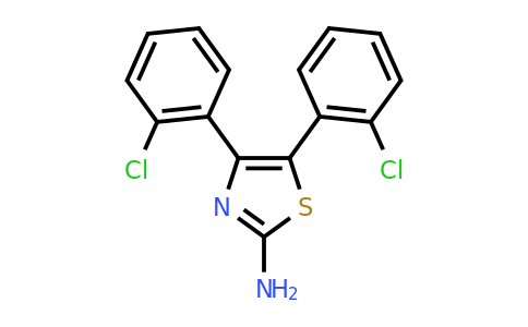 CAS 89405-44-7 | 4,5-Bis(2-chlorophenyl)thiazol-2-amine
