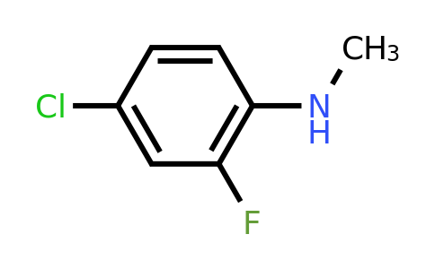 CAS 894099-96-8 | 4-Chloro-2-fluoro-N-methylaniline