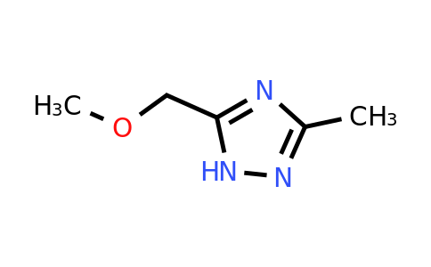 CAS 89417-85-6 | 5-(methoxymethyl)-3-methyl-1H-1,2,4-triazole