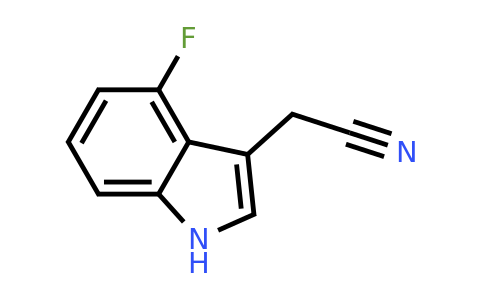 CAS 89434-04-8 | 2-(4-fluoro-1H-indol-3-yl)acetonitrile