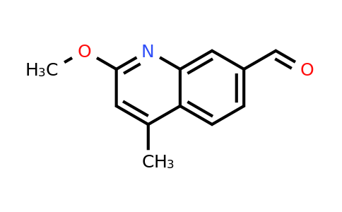 CAS 89446-54-8 | 2-Methoxy-4-methylquinoline-7-carbaldehyde