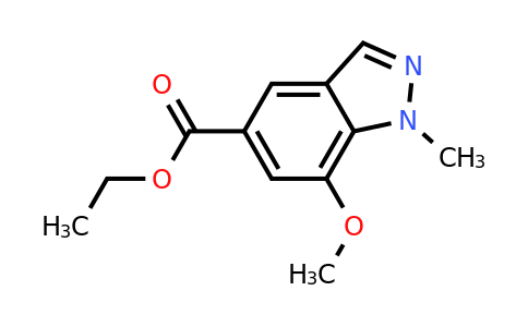 CAS 894779-32-9 | 7-Methoxy-1-methyl-1H-indazole-5-carboxylic acid ethyl ester