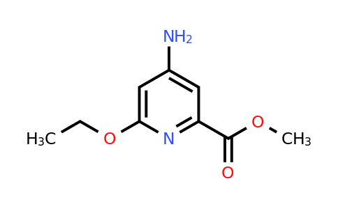 CAS 894803-87-3 | Methyl 4-amino-6-ethoxypicolinate