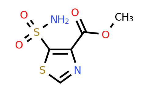 CAS 89502-04-5 | methyl 5-sulfamoyl-1,3-thiazole-4-carboxylate