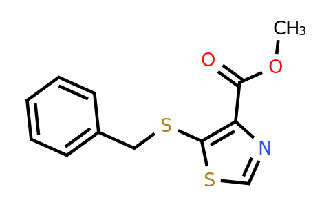 CAS 89502-06-7 | methyl 5-(benzylsulfanyl)-1,3-thiazole-4-carboxylate