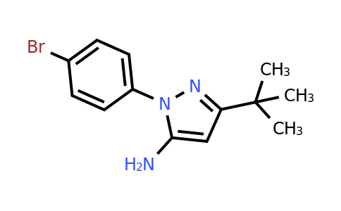 CAS 895042-78-1 | 2-(4-Bromo-phenyl)-5-tert-butyl-2H-pyrazol-3-ylamine