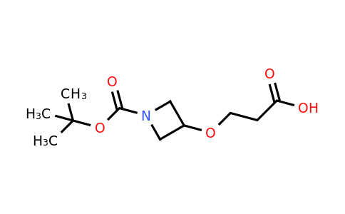 CAS 895126-65-5 | 3-({1-[(tert-butoxy)carbonyl]azetidin-3-yl}oxy)propanoic acid
