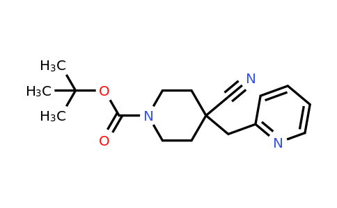 CAS 895132-38-4 | 1-Boc-4-cyano-4-(2-pyridinylmethyl)-piperidine