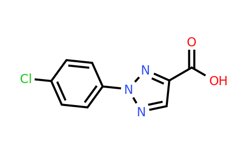 CAS 89522-59-8 | 2-(4-chlorophenyl)-2H-1,2,3-triazole-4-carboxylic acid