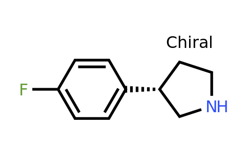 CAS 895243-06-8 | (3S)-3-(4-Fluorophenyl)pyrrolidine
