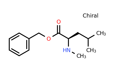 CAS 89536-86-7 | (R)-Benzyl 4-methyl-2-(methylamino)pentanoate