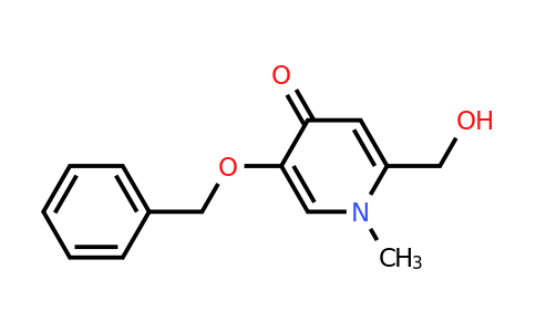 CAS 89539-51-5 | 5-(benzyloxy)-2-(hydroxymethyl)-1-methyl-1,4-dihydropyridin-4-one
