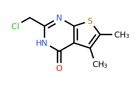 CAS 89567-05-5 | 2-(chloromethyl)-5,6-dimethyl-3H,4H-thieno[2,3-d]pyrimidin-4-one