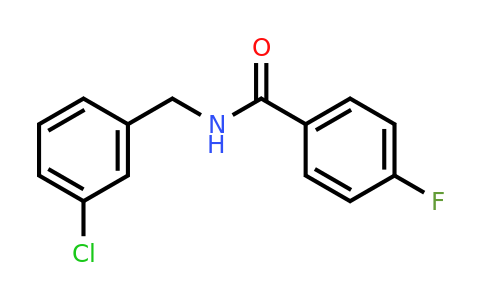 CAS 895696-66-9 | N-[(3-Chlorophenyl)methyl]-4-fluorobenzamide