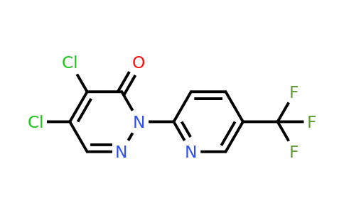 CAS 89570-57-0 | 4,5-dichloro-2-[5-(trifluoromethyl)pyridin-2-yl]-2,3-dihydropyridazin-3-one