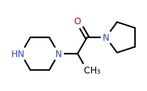 CAS 89574-40-3 | 2-(piperazin-1-yl)-1-(pyrrolidin-1-yl)propan-1-one