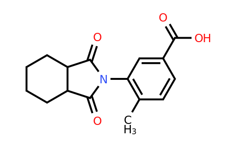 CAS 895766-35-5 | 3-(1,3-Dioxo-octahydro-1H-isoindol-2-yl)-4-methylbenzoic acid