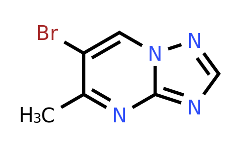 CAS 89581-42-0 | 6-Bromo-5-methyl-[1,2,4]triazolo[1,5-A]pyrimidine