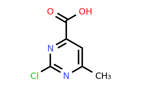 CAS 89581-58-8 | 2-Chloro-6-methylpyrimidine-4-carboxylic acid