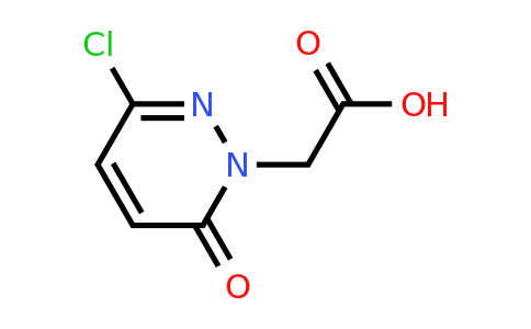 CAS 89581-61-3 | (3-Chloro-6-oxo-6H-pyridazin-1-yl)-acetic acid