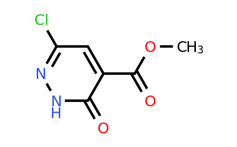 CAS 89581-64-6 | methyl 6-chloro-3-oxo-2,3-dihydropyridazine-4-carboxylate