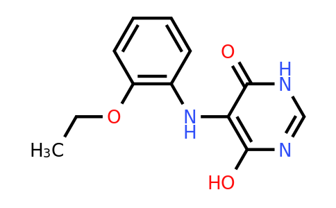 CAS 89595-66-4 | 5-((2-Ethoxyphenyl)amino)-6-hydroxypyrimidin-4(3H)-one