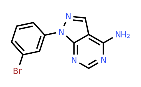 CAS 896135-73-2 | 1-(3-bromophenyl)-1H-pyrazolo[3,4-d]pyrimidin-4-amine