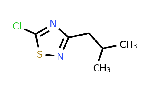 CAS 89641-65-6 | 5-chloro-3-(2-methylpropyl)-1,2,4-thiadiazole