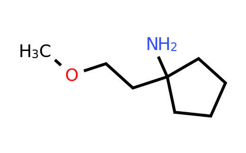 CAS 896734-84-2 | 1-(2-methoxyethyl)cyclopentan-1-amine