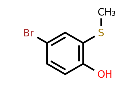 CAS 89677-55-4 | 4-Bromo-2-(methylthio)phenol