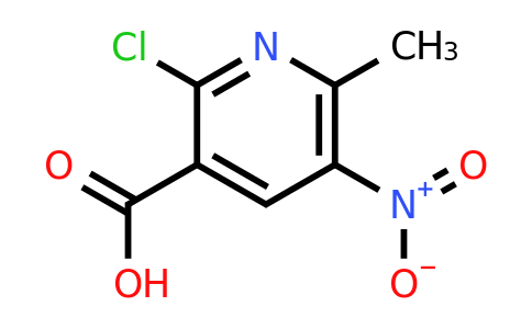 CAS 89692-60-4 | 2-Chloro-6-methyl-5-nitropyridine-3-carboxylic acid