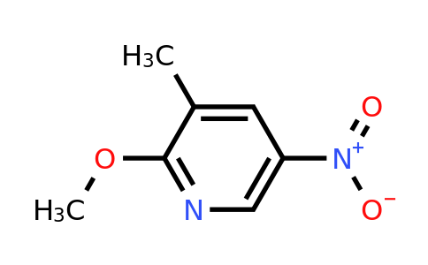 CAS 89694-10-0 | 2-Methoxy-5-nitro-3-picoline