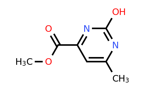 CAS 89694-11-1 | Methyl 2-hydroxy-6-methylpyrimidine-4-carboxylate