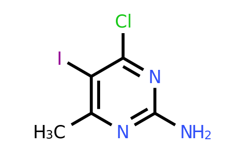 CAS 897030-99-8 | 4-Chloro-5-iodo-6-methylpyrimidin-2-amine