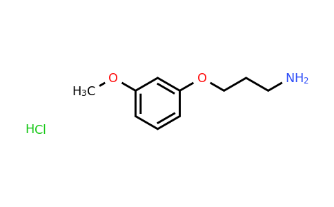 CAS 89718-96-7 | 3-(3-Methoxyphenoxy)propan-1-amine hydrochloride