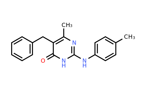 CAS 897305-73-6 | 5-Benzyl-6-methyl-2-(p-tolylamino)pyrimidin-4(3H)-one