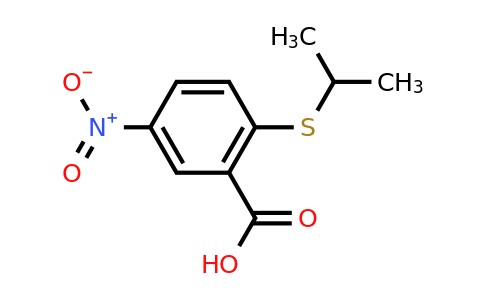 CAS 897377-12-7 | 5-nitro-2-(propan-2-ylsulfanyl)benzoic acid