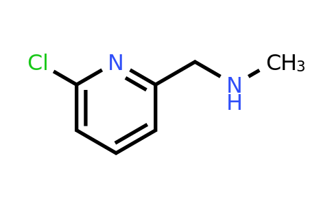 CAS 897394-63-7 | 1-(6-Chloropyridin-2-YL)-N-methylmethanamine