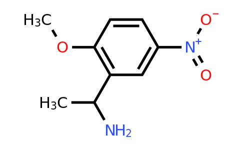 CAS 897552-50-0 | 1-(2-Methoxy-5-nitrophenyl)ethan-1-amine