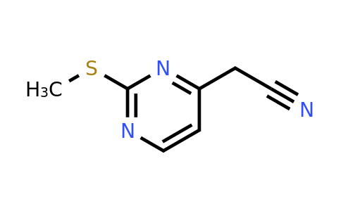 CAS 897648-40-7 | 2-(2-(Methylthio)pyrimidin-4-yl)acetonitrile