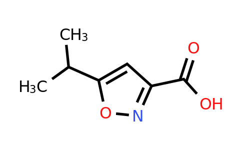 CAS 89776-74-9 | 5-Isopropylisoxazole-3-carboxylic acid